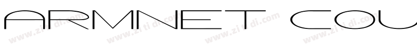 ArmNet Courier字体转换